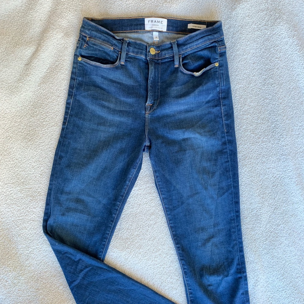 Le High Skinny Gretna Green FRAME Jean